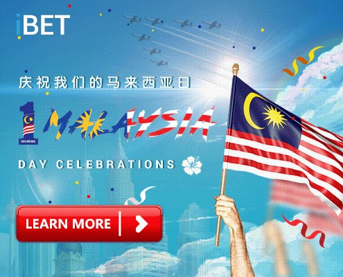 iBET Super RM18 Celebrate Happy Malaysia Day