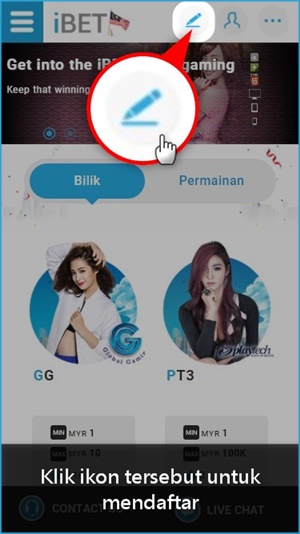 iBET Panduan Permulaan – Bagaimana Mendaftar Melalui Telefon Bimbit
