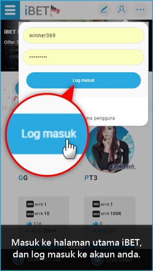 iBET Panduan Permulaan – Bagaimana Mengaktifkan Akaun Melalui Telefon Bimbit