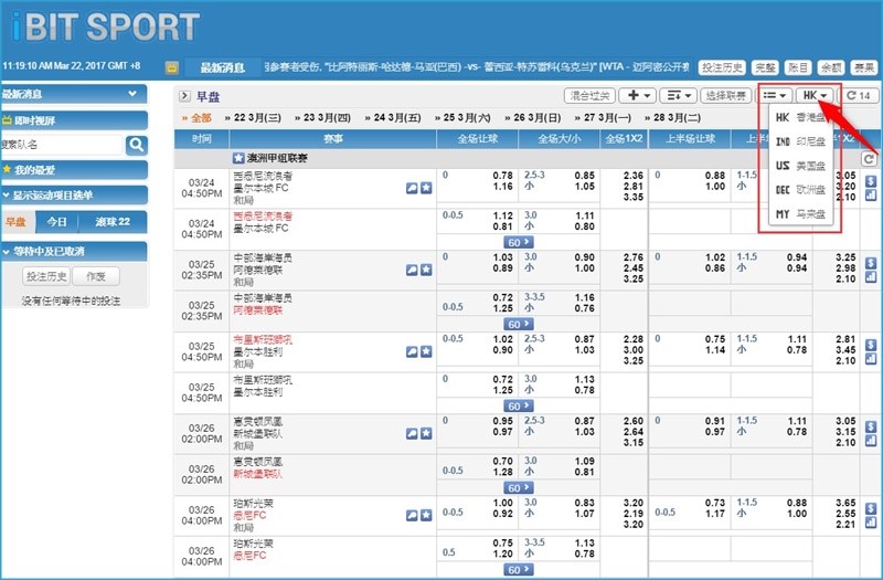 iBET Online Kasino - Pertaruhan Sportsbook