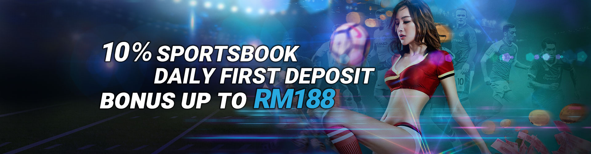 iBET 10% Sportsbook Daily Deposit Bonus Up To RM 188